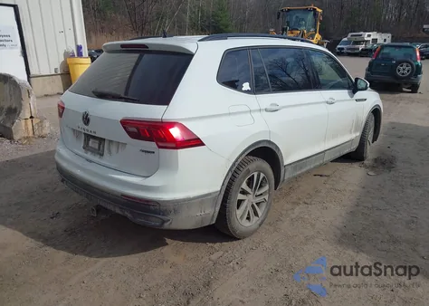 2022 Volkswagen Tiguan 2.0T S z USA, uszkodzony, nr VIN 3VV0B7AX2NM097402
